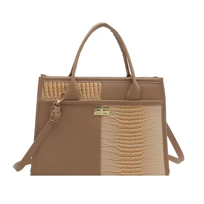 Croco-Skin Trendy Bag